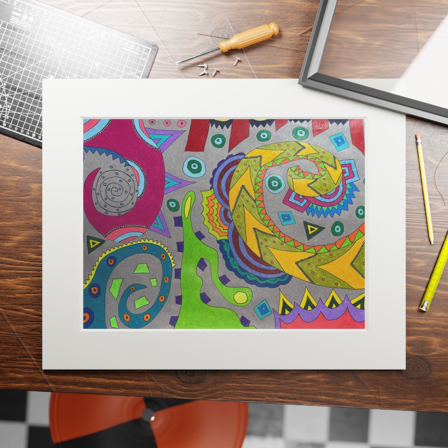 Fine Art Prints (Passepartout Paper Frame)