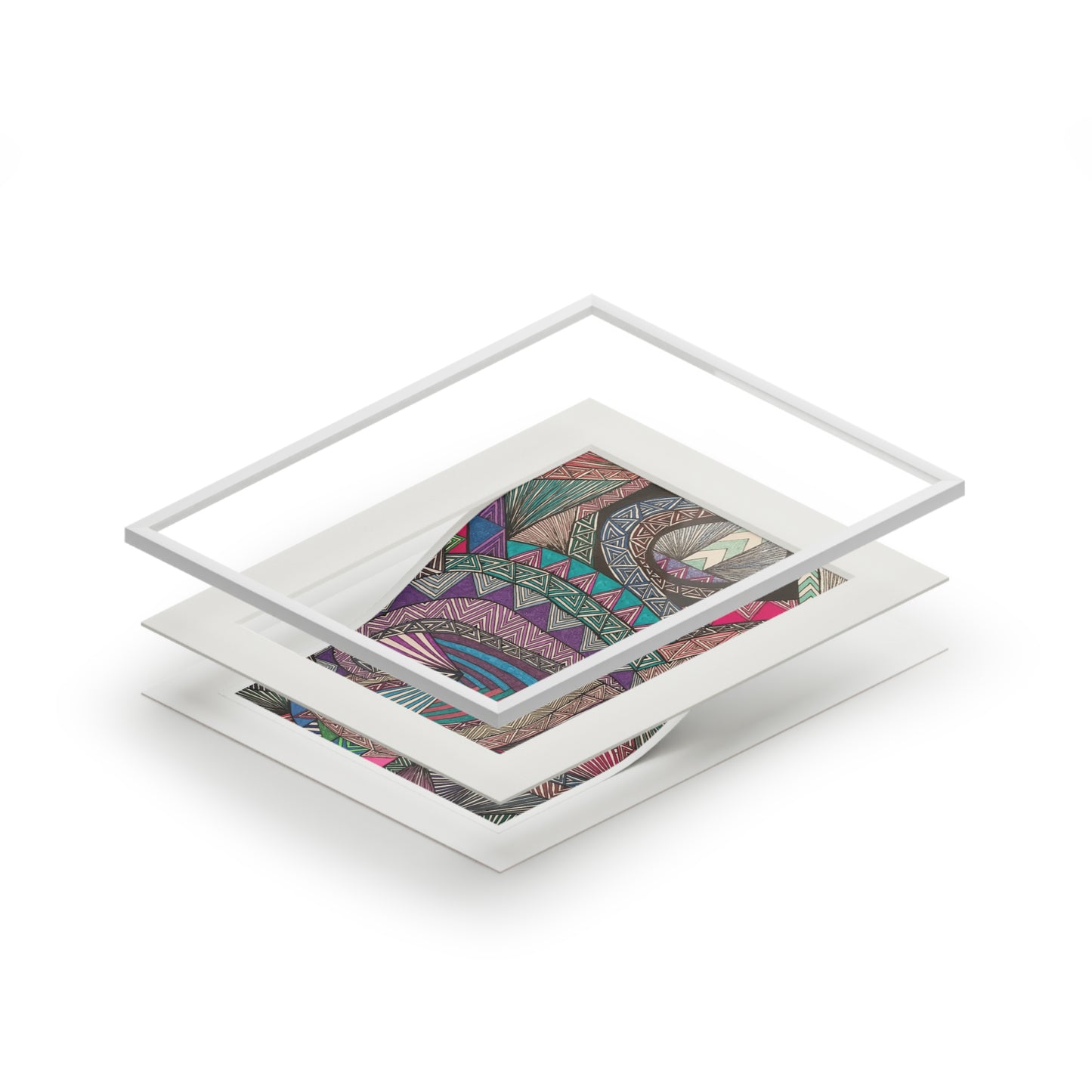 Fine Art Prints (Passepartout Paper Frame)