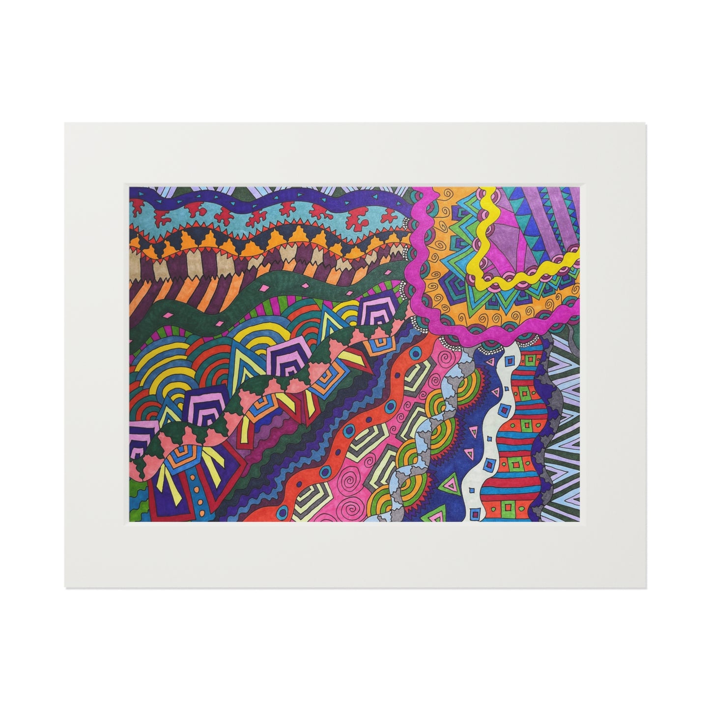 Fine Art Prints (Passepartout Paper Frame)