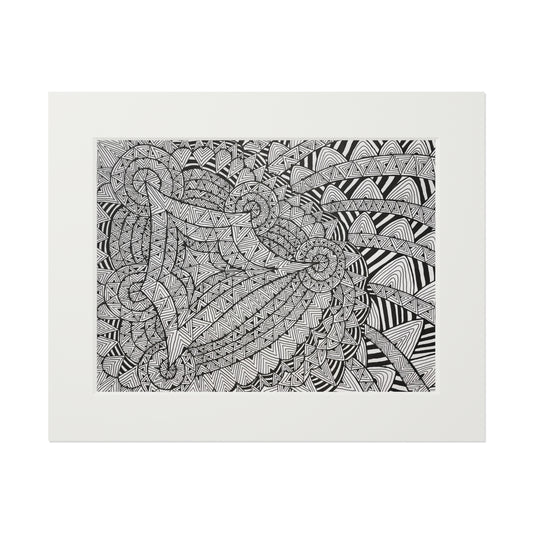 Fine Art Prints (Passepartout Paper Frame)