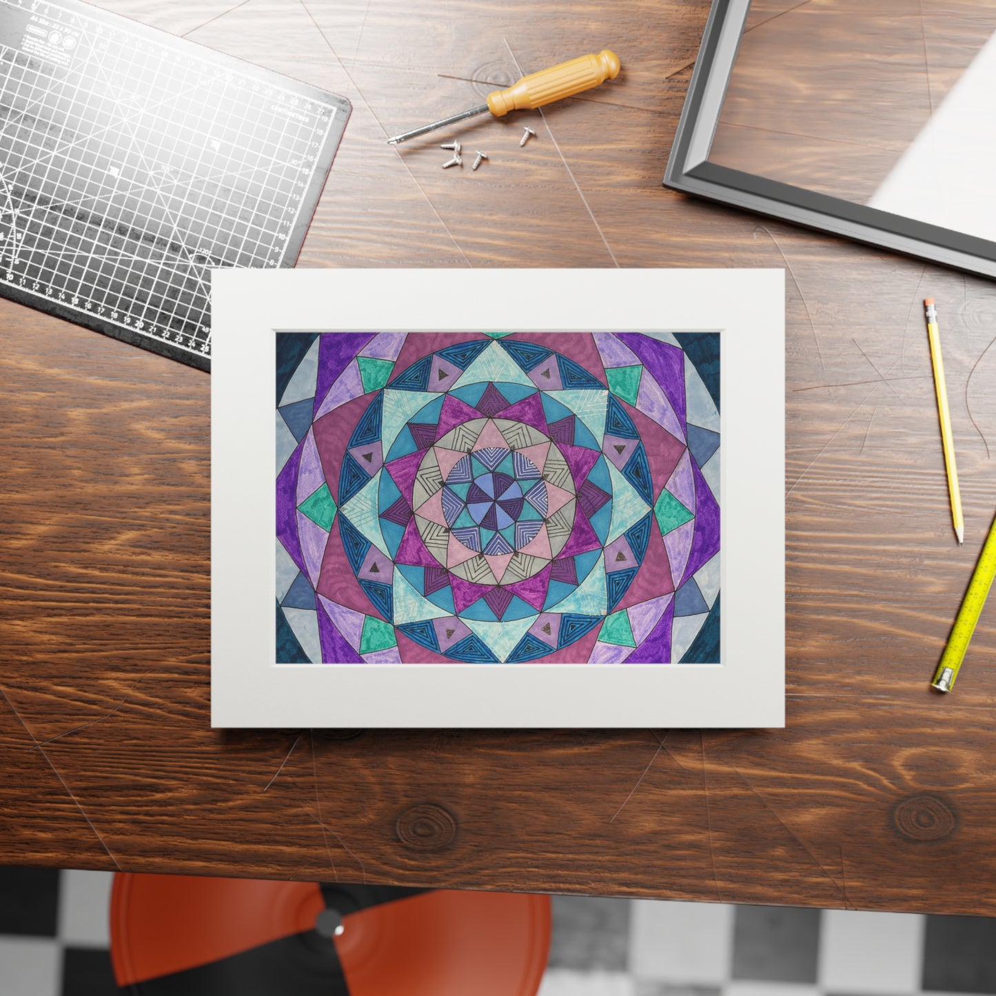 Fine Art Prints (Passepartout Paper Frame)
