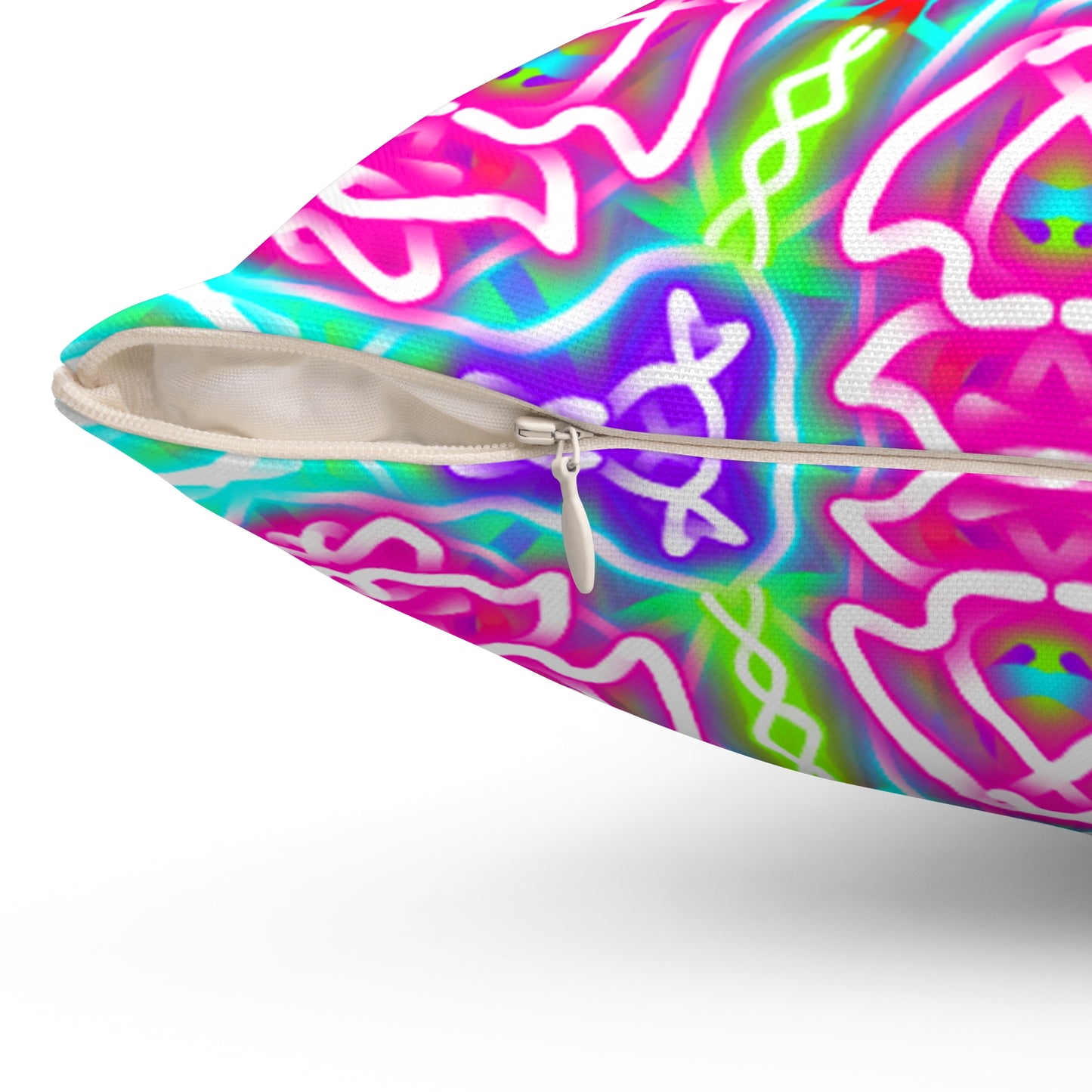 Spun Polyester Square Pillow