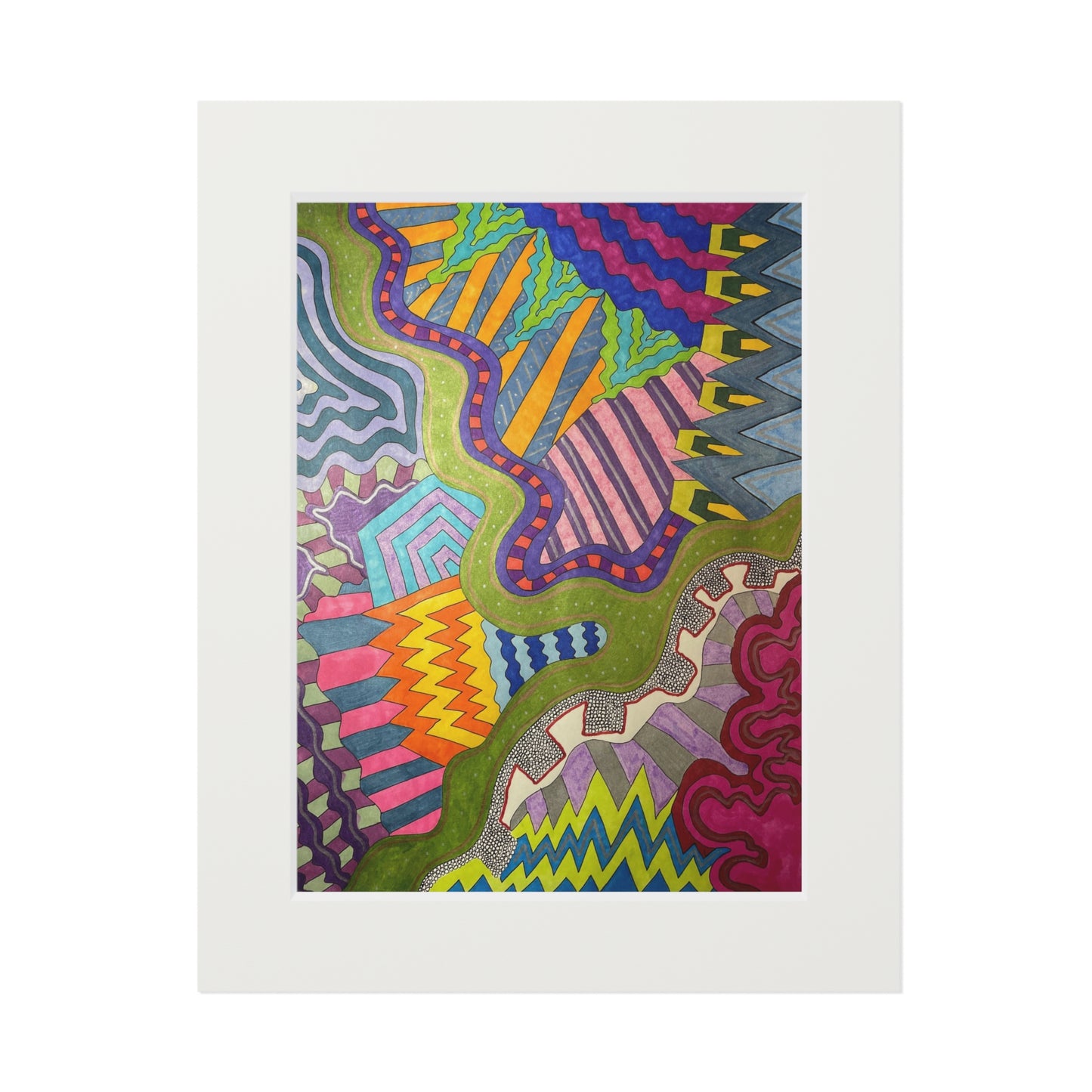 Fine Art Prints (Passepartout Paper Frame)