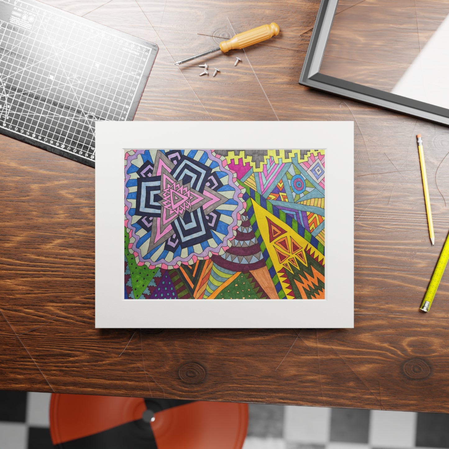Fine Art Prints (Passepartout Paper Frame)