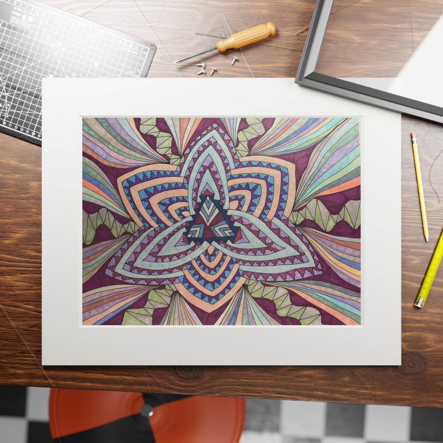 Fine Art Prints (Passepartout Paper Frame)