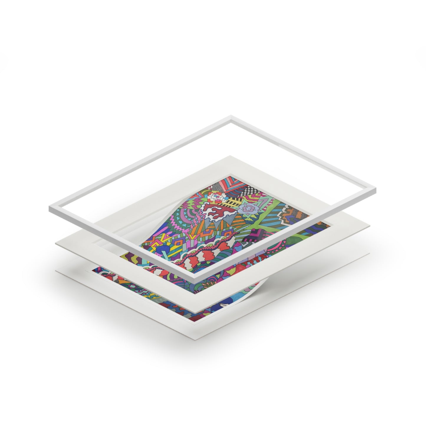 Fine Art Prints (Passepartout Paper Frame)