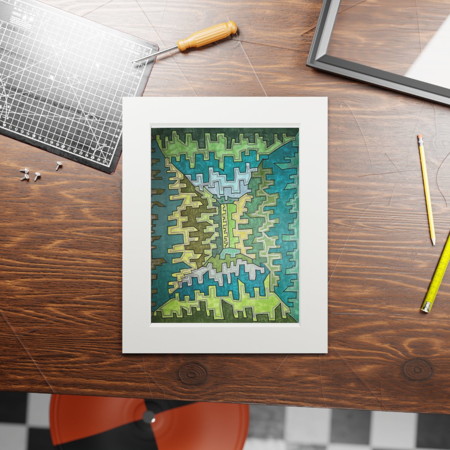 Fine Art Prints (Passepartout Paper Frame)
