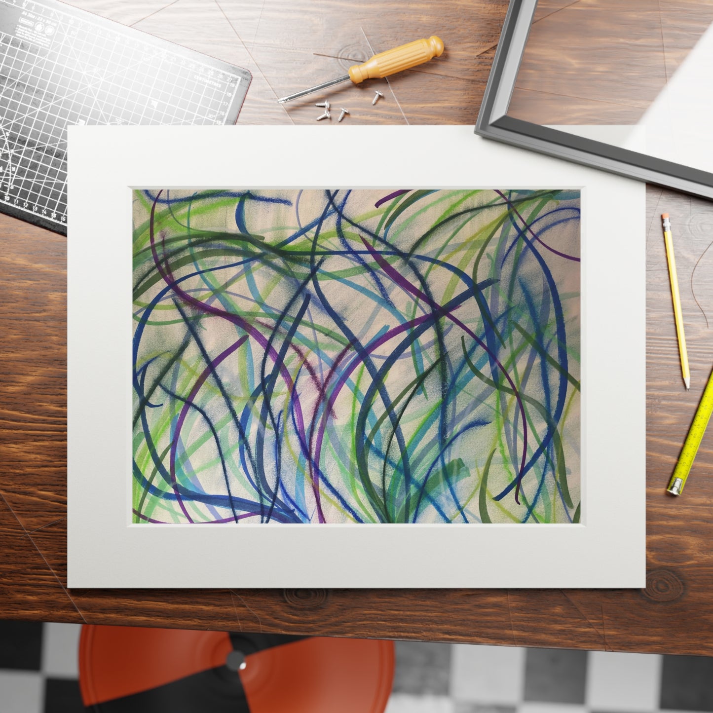 Fine Art Prints (Passepartout Paper Frame)