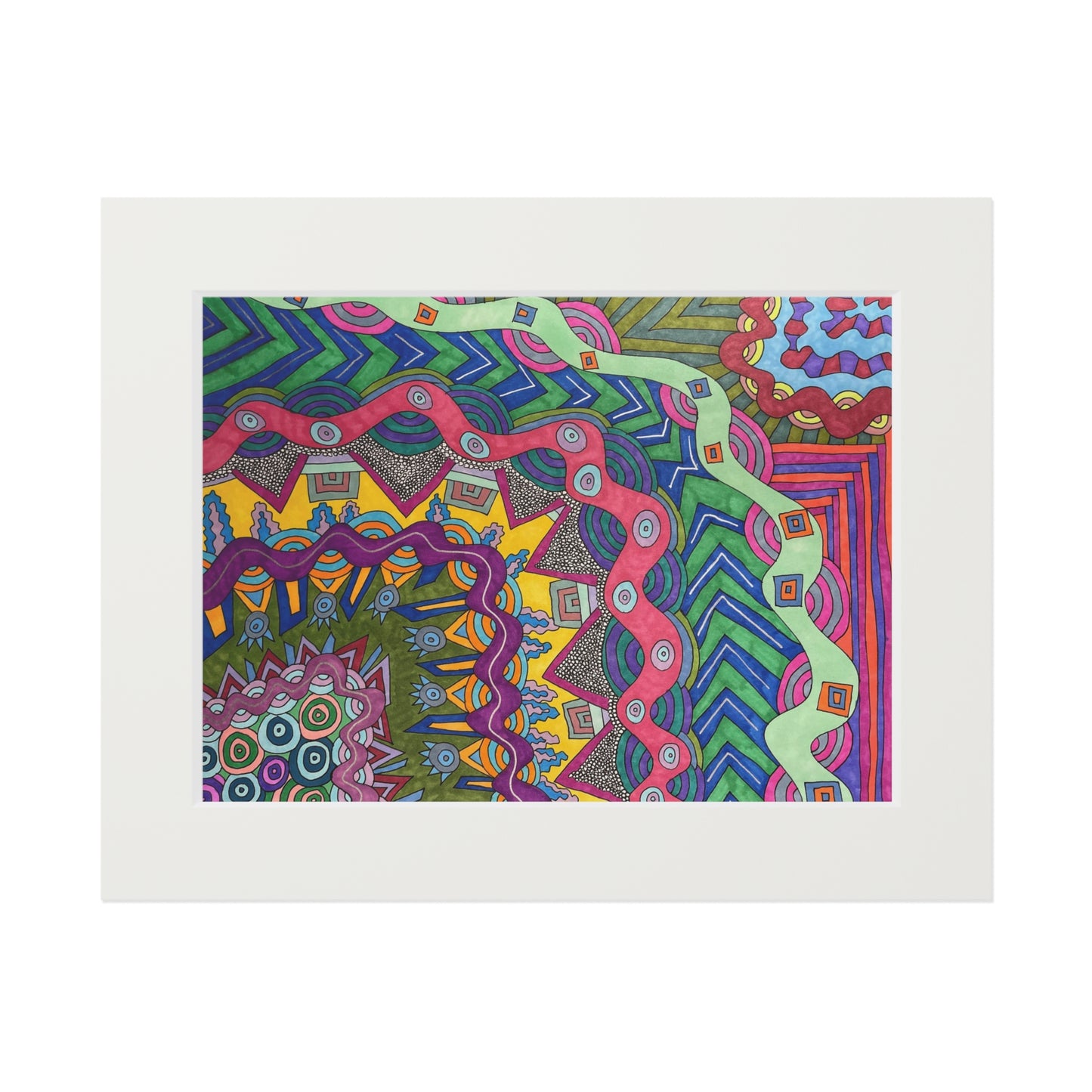 Fine Art Prints (Passepartout Paper Frame)