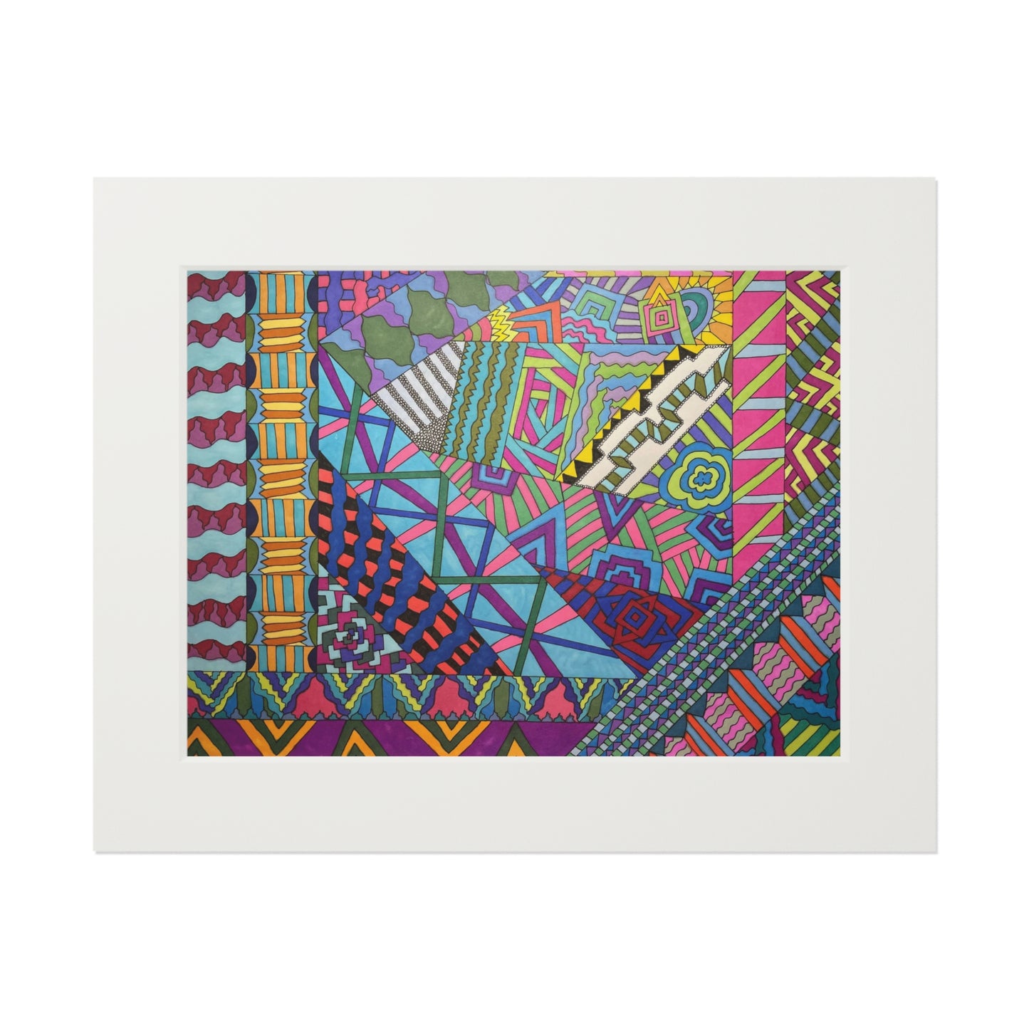 Fine Art Prints (Passepartout Paper Frame)