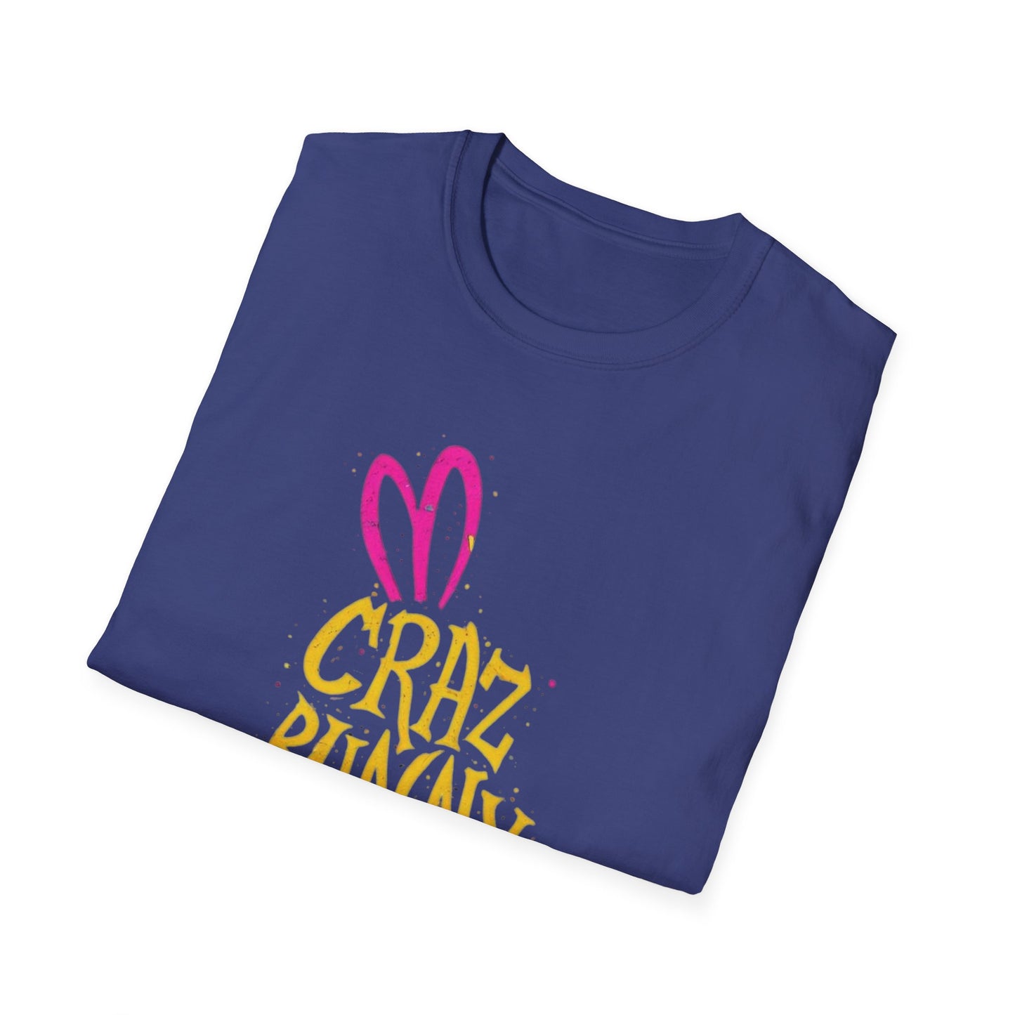 Crazy Bunny Lady T-Shirt, Funny Quote Bunny Lover Tee, Rabbit Graphic Top, Animal Obsessed Gift, Cute Bunny Shirt