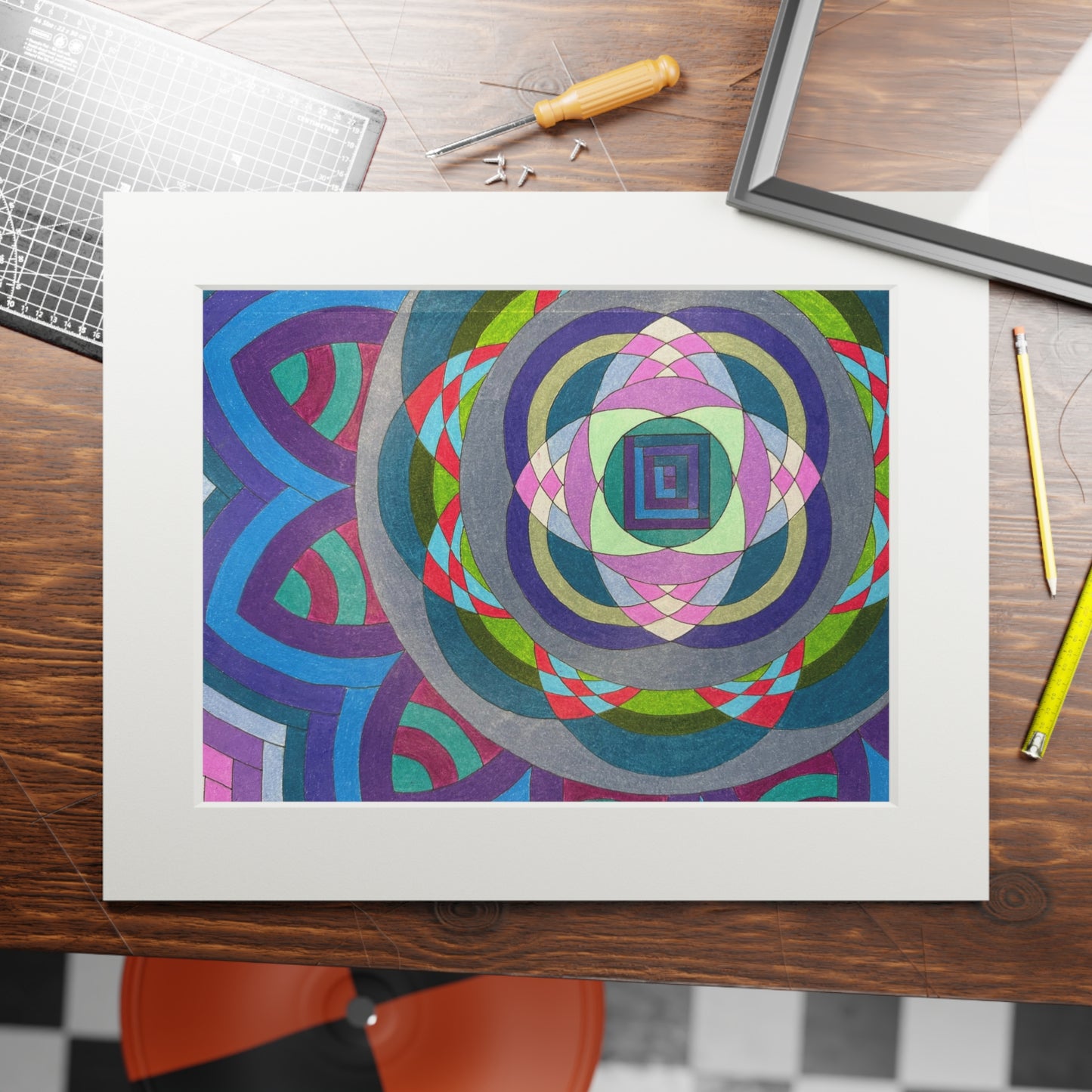 Fine Art Prints (Passepartout Paper Frame)