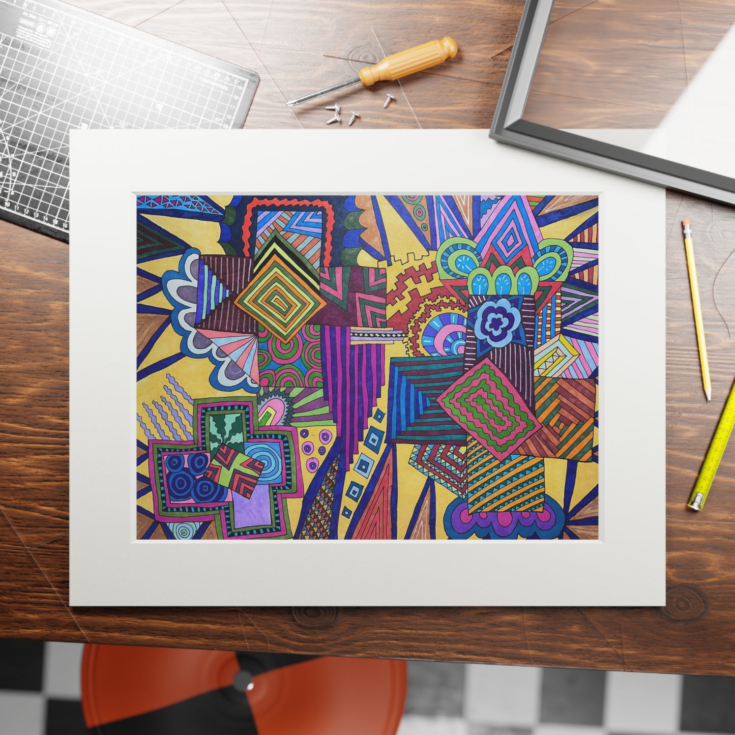 Fine Art Prints (Passepartout Paper Frame)