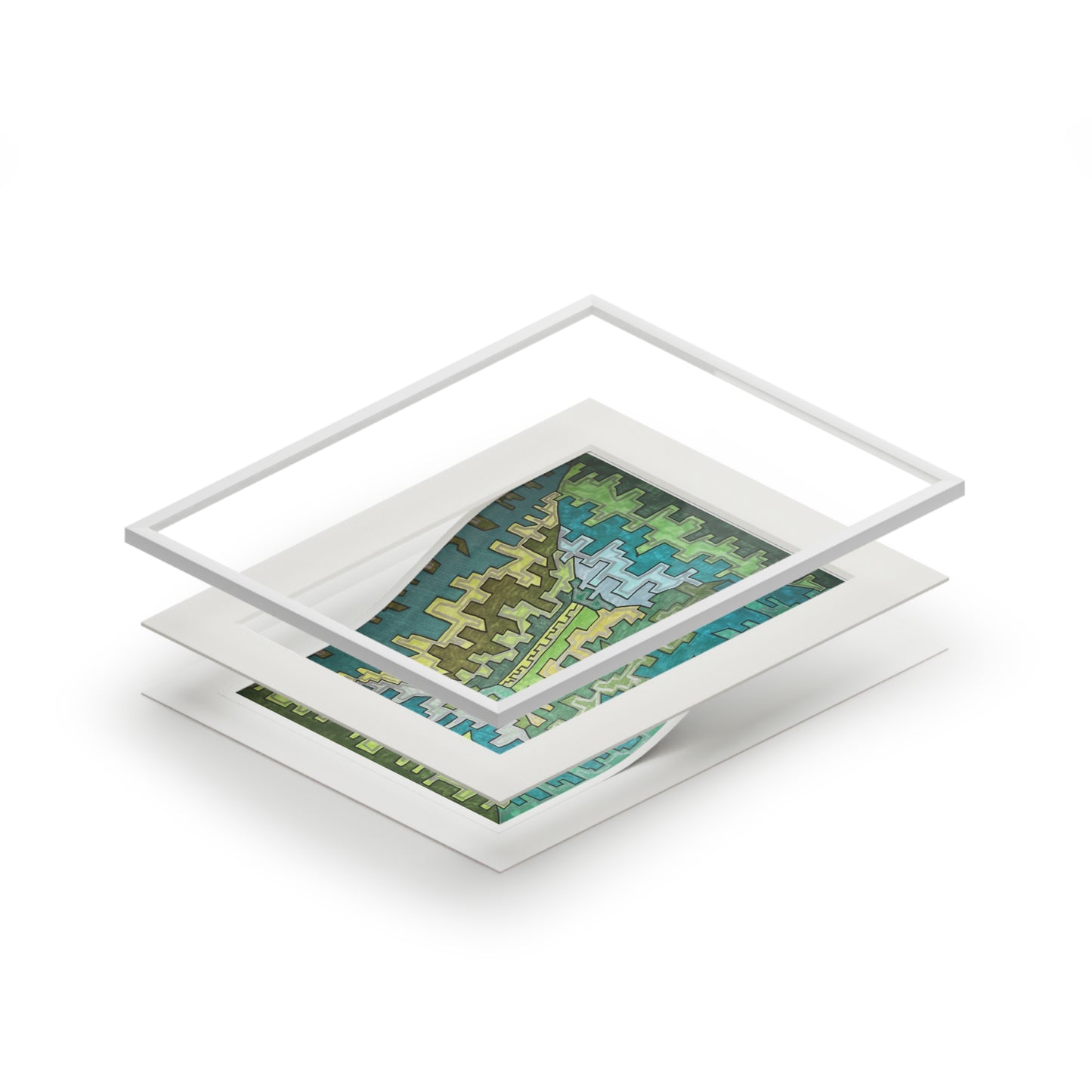 Fine Art Prints (Passepartout Paper Frame)