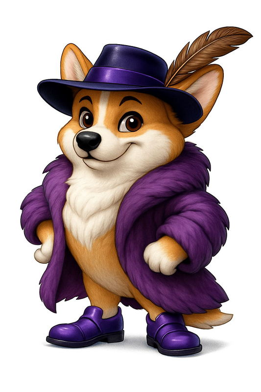 Pimpin corgi style