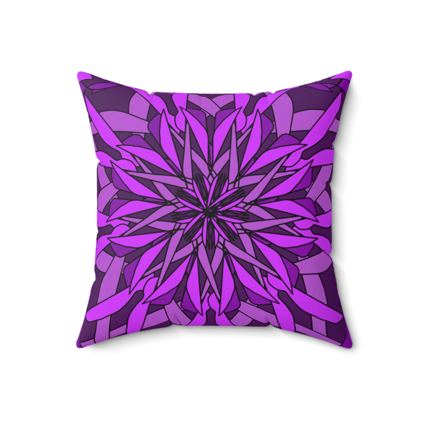 Spun Polyester Square Pillow