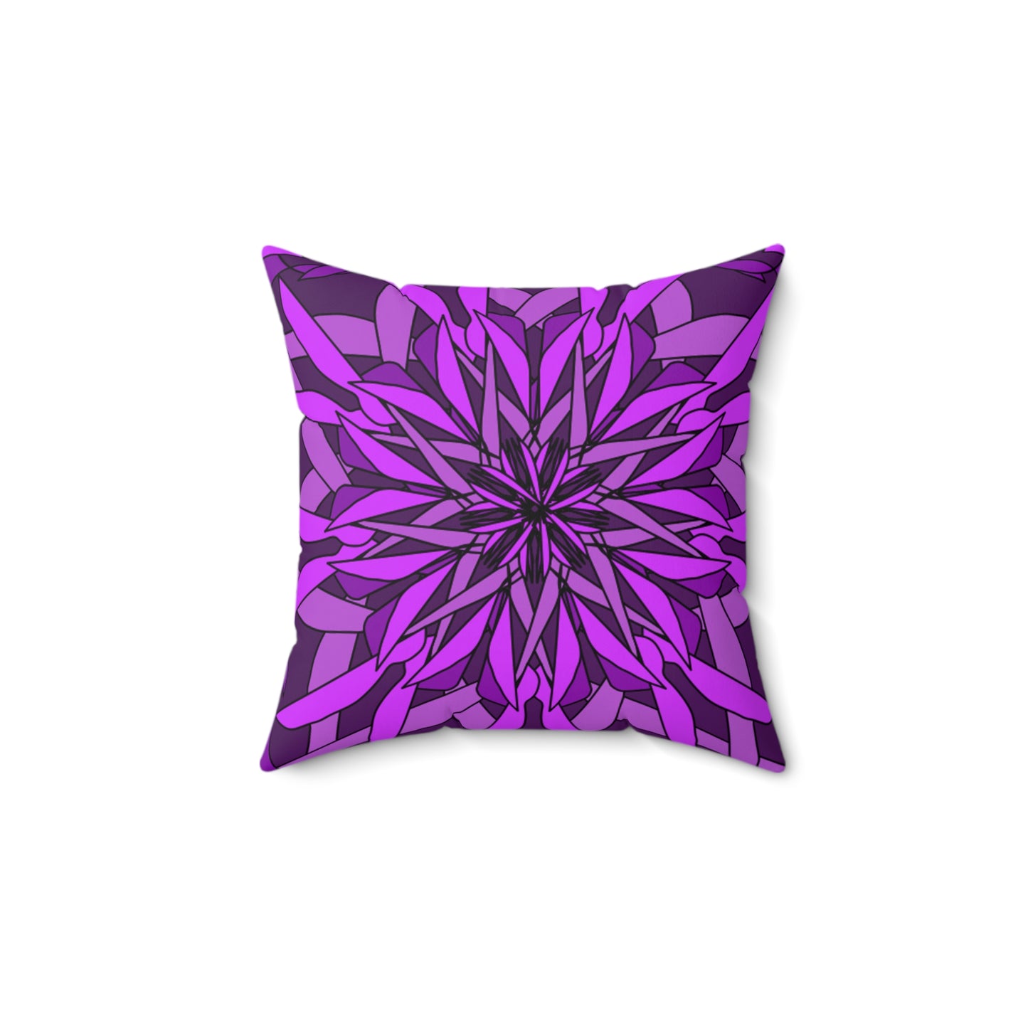 Spun Polyester Square Pillow
