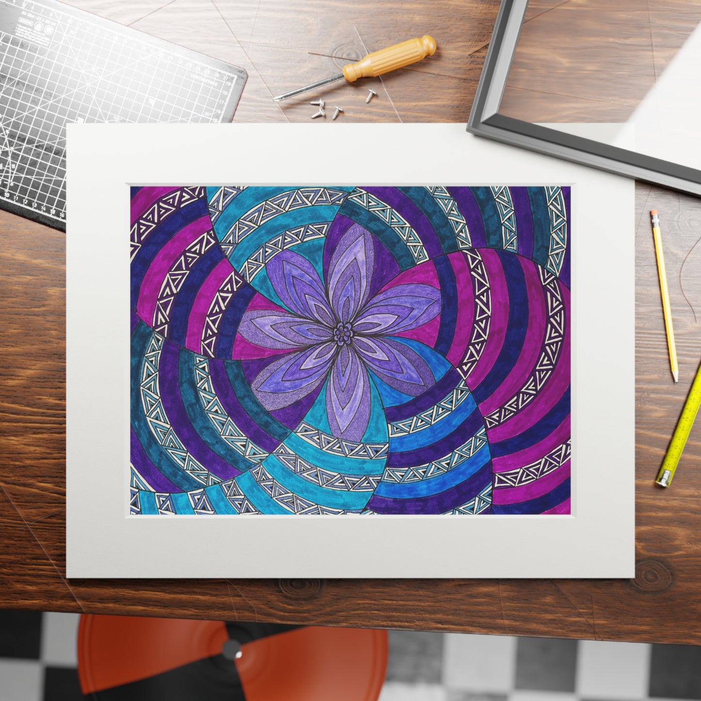 Fine Art Prints (Passepartout Paper Frame)