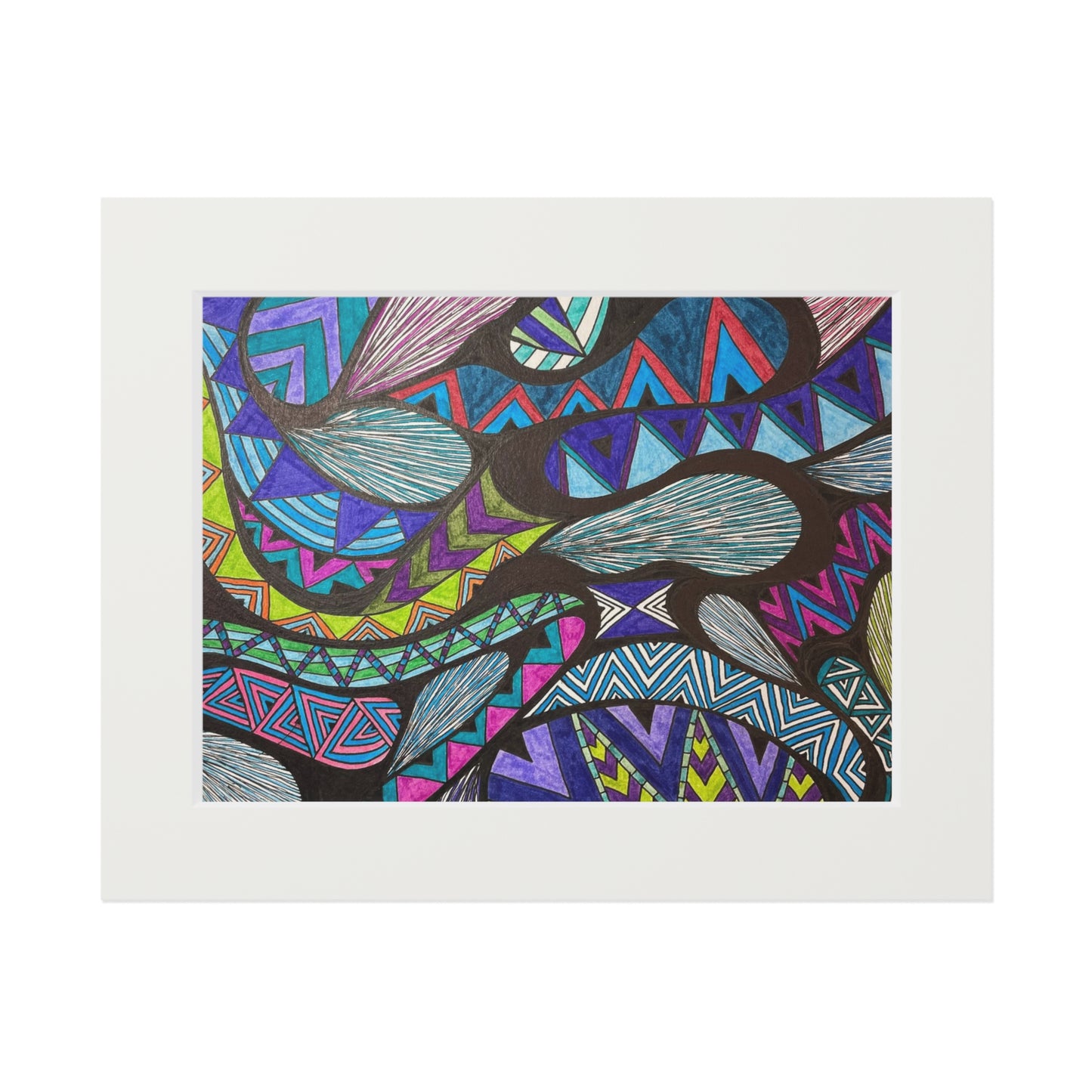 Fine Art Prints (Passepartout Paper Frame)