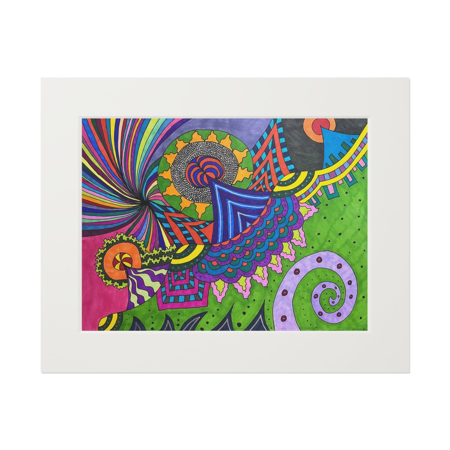 Fine Art Prints (Passepartout Paper Frame)