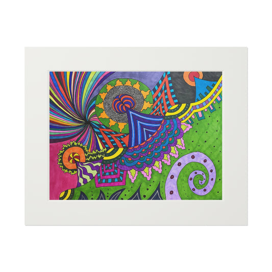 Fine Art Prints (Passepartout Paper Frame)