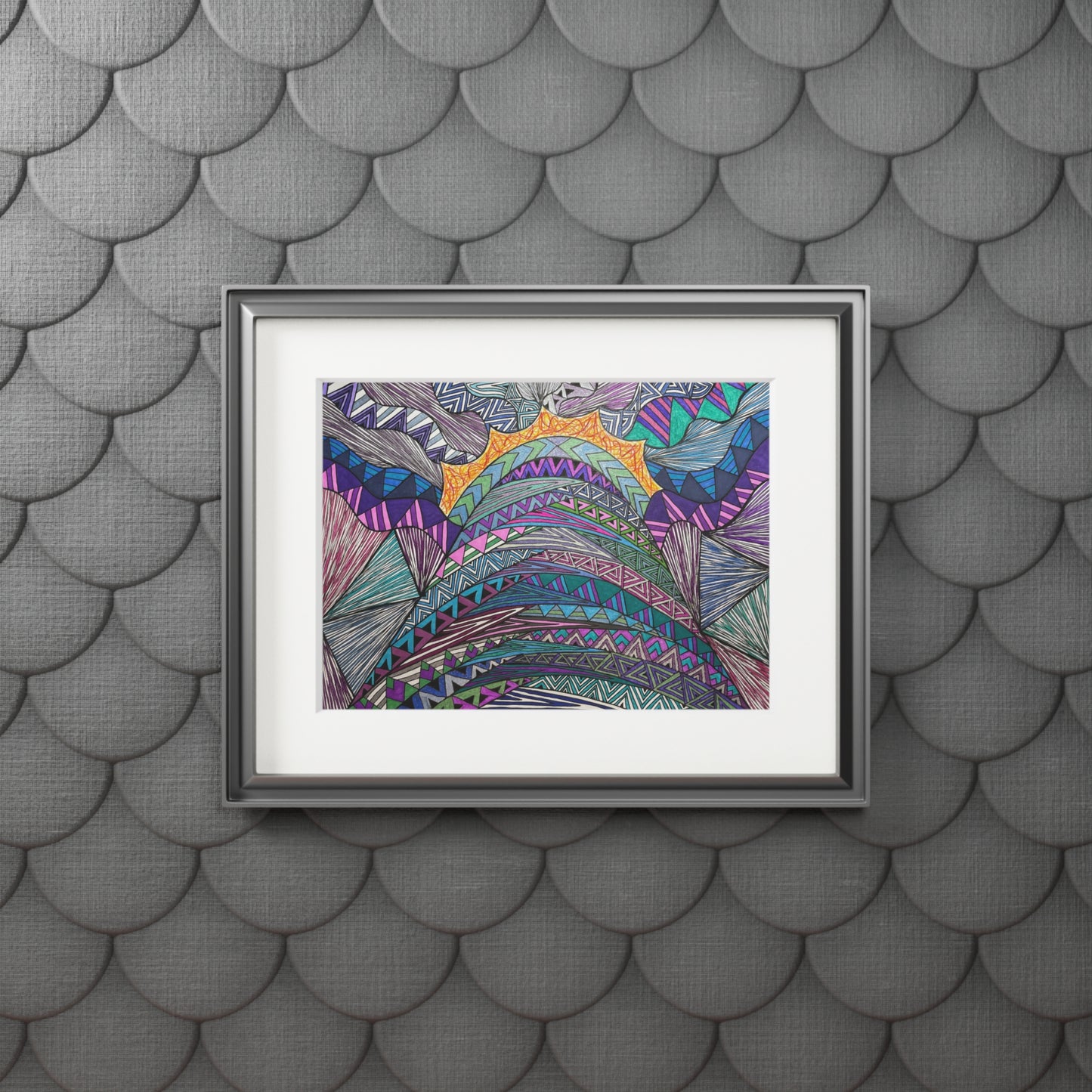 Fine Art Prints (Passepartout Paper Frame)
