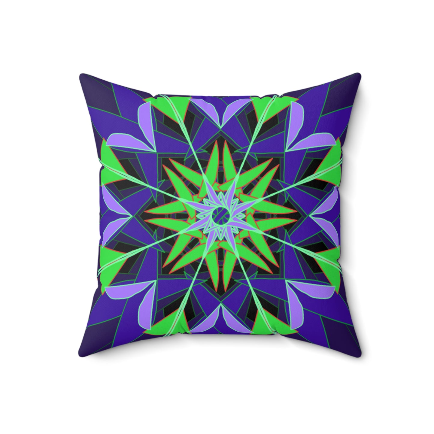 Spun Polyester Square Pillow