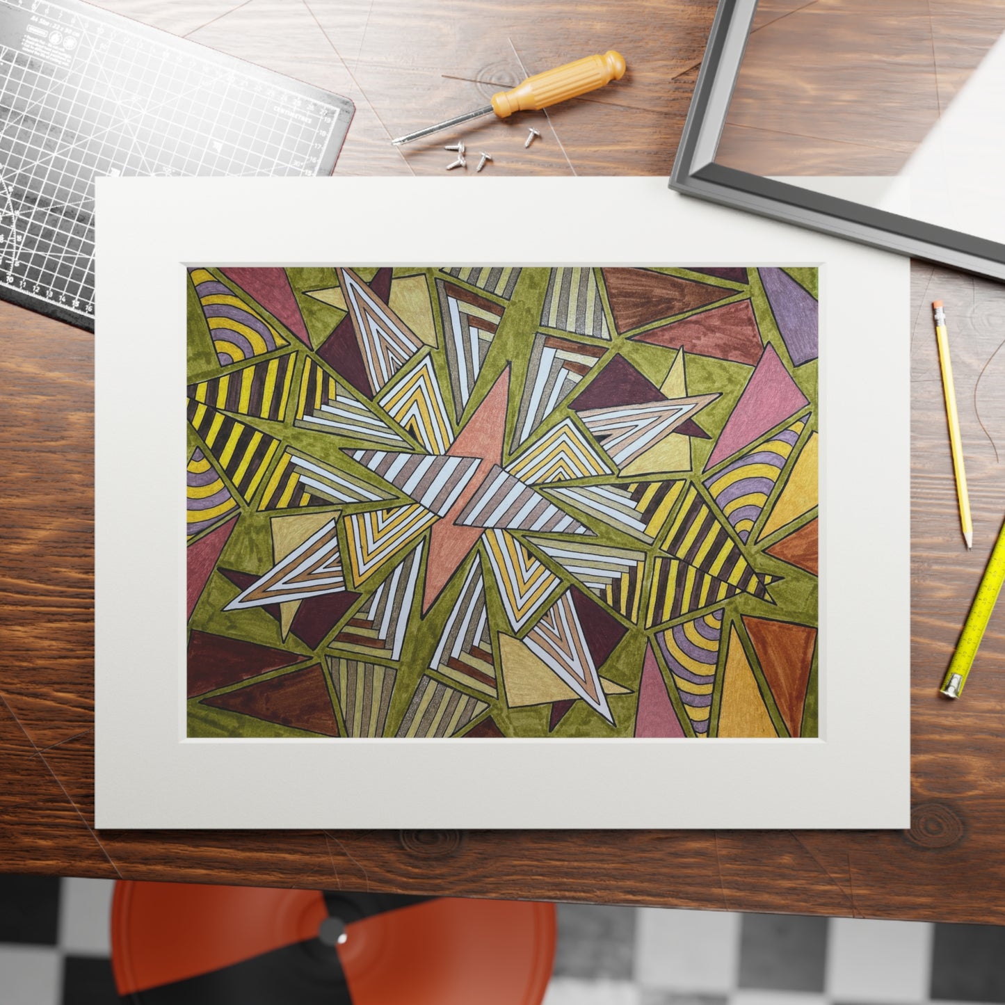Fine Art Prints (Passepartout Paper Frame)