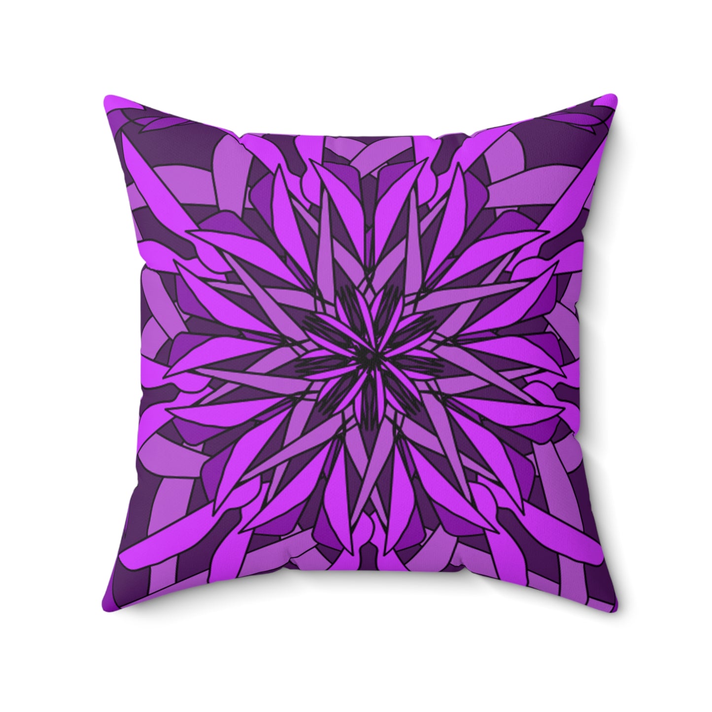 Spun Polyester Square Pillow