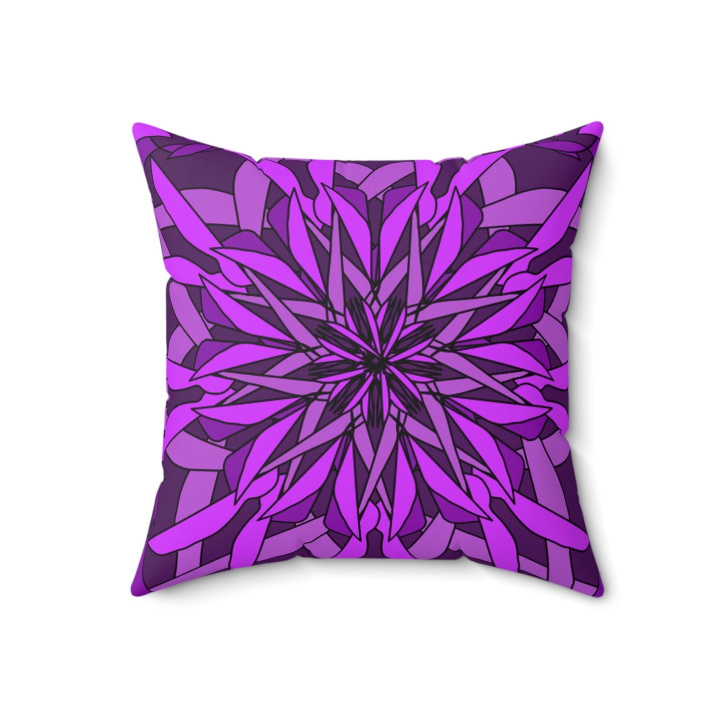 Spun Polyester Square Pillow