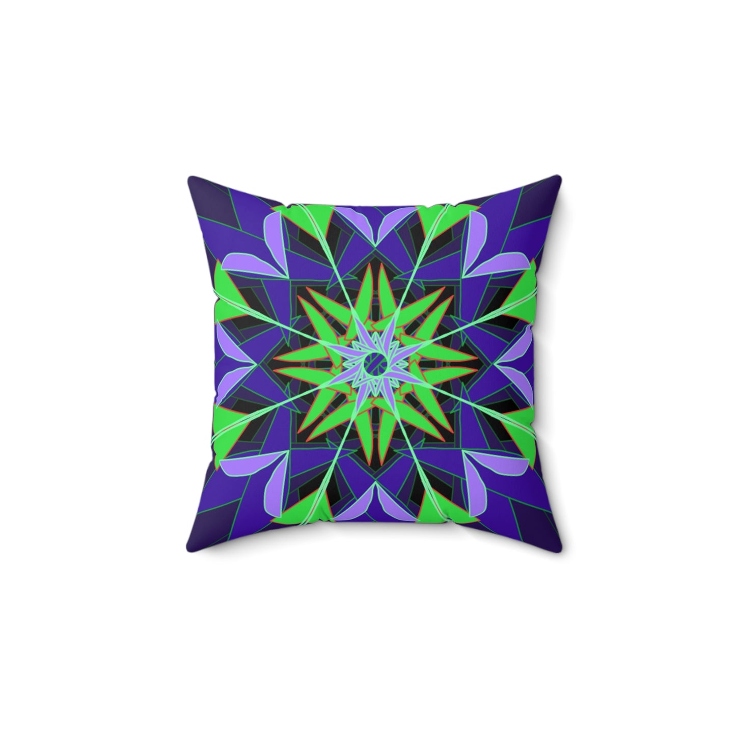 Spun Polyester Square Pillow
