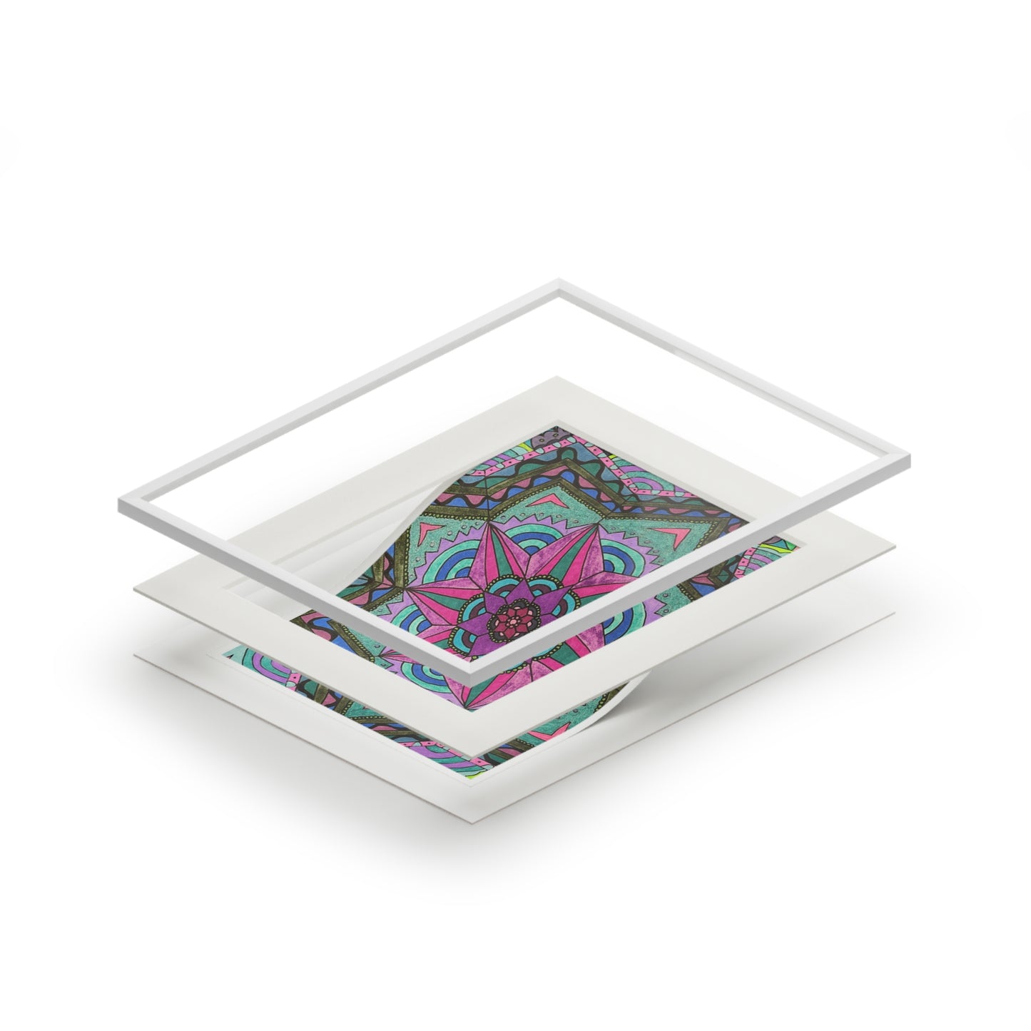 Fine Art Prints (Passepartout Paper Frame)