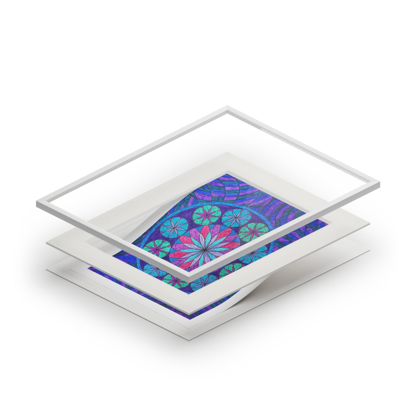 Fine Art Prints (Passepartout Paper Frame)