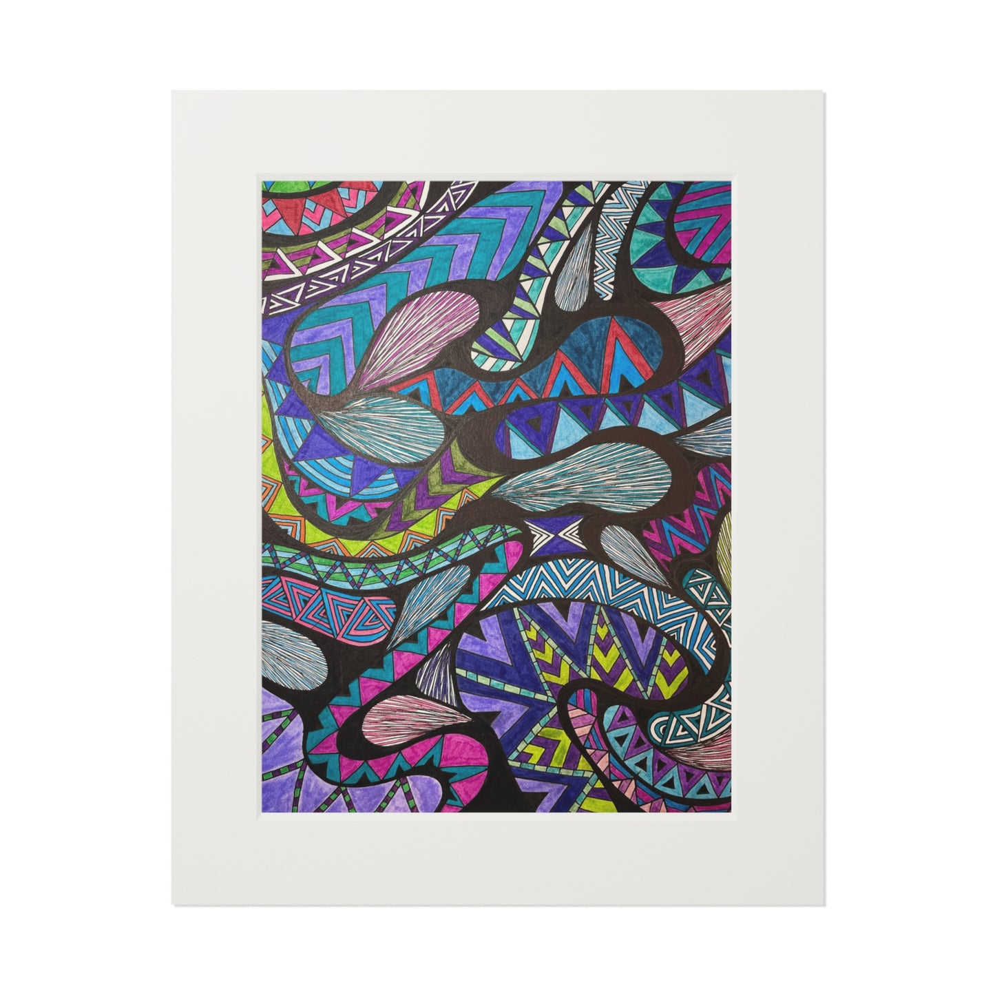 Fine Art Prints (Passepartout Paper Frame)