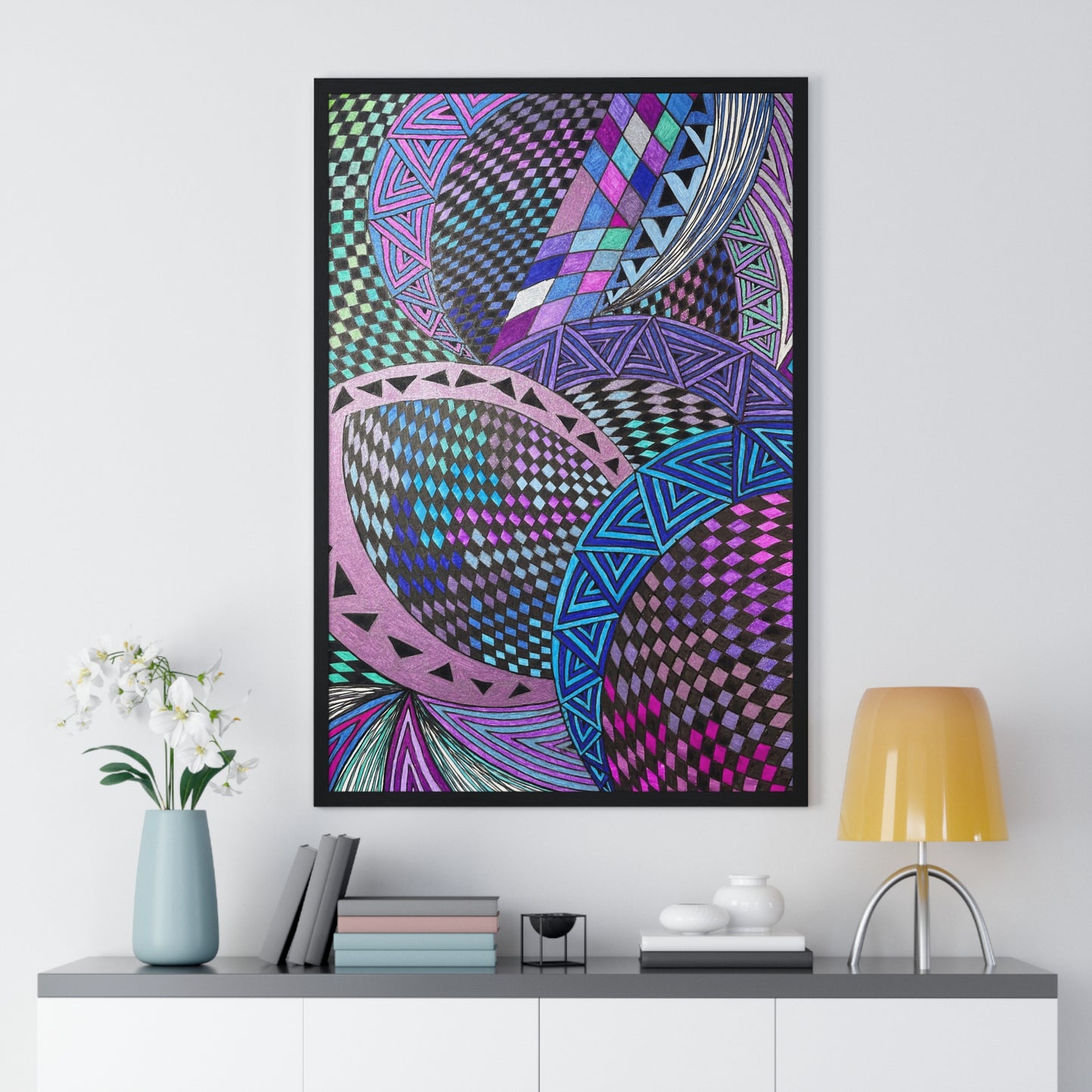 Premium Framed Vertical Poster