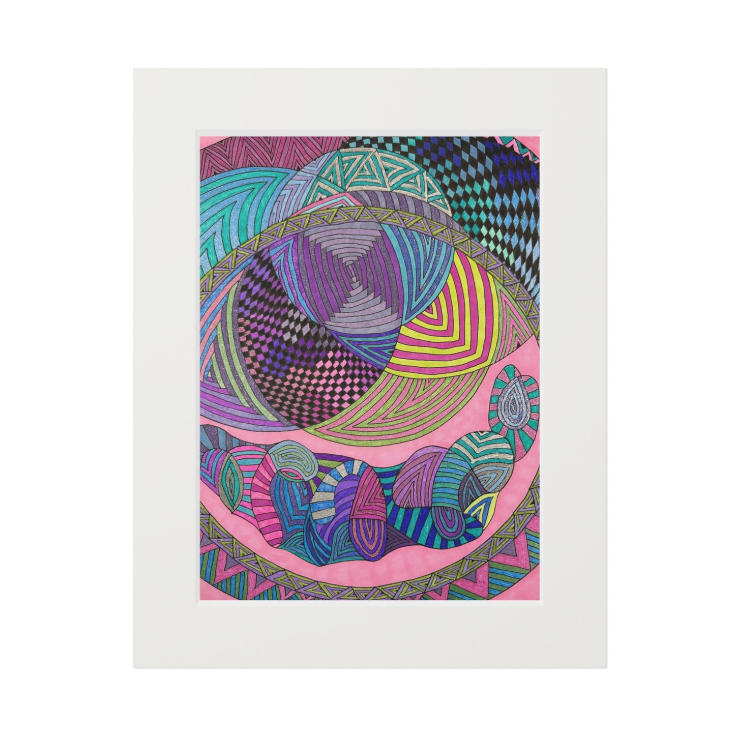 Fine Art Prints (Passepartout Paper Frame)