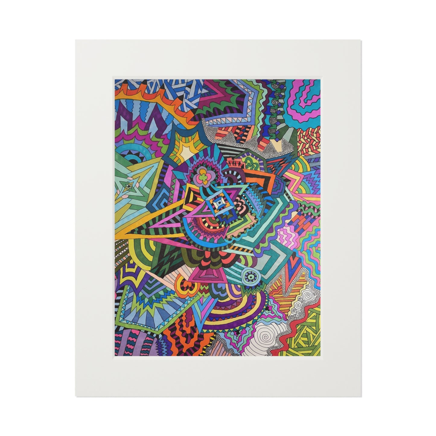 Fine Art Prints (Passepartout Paper Frame)