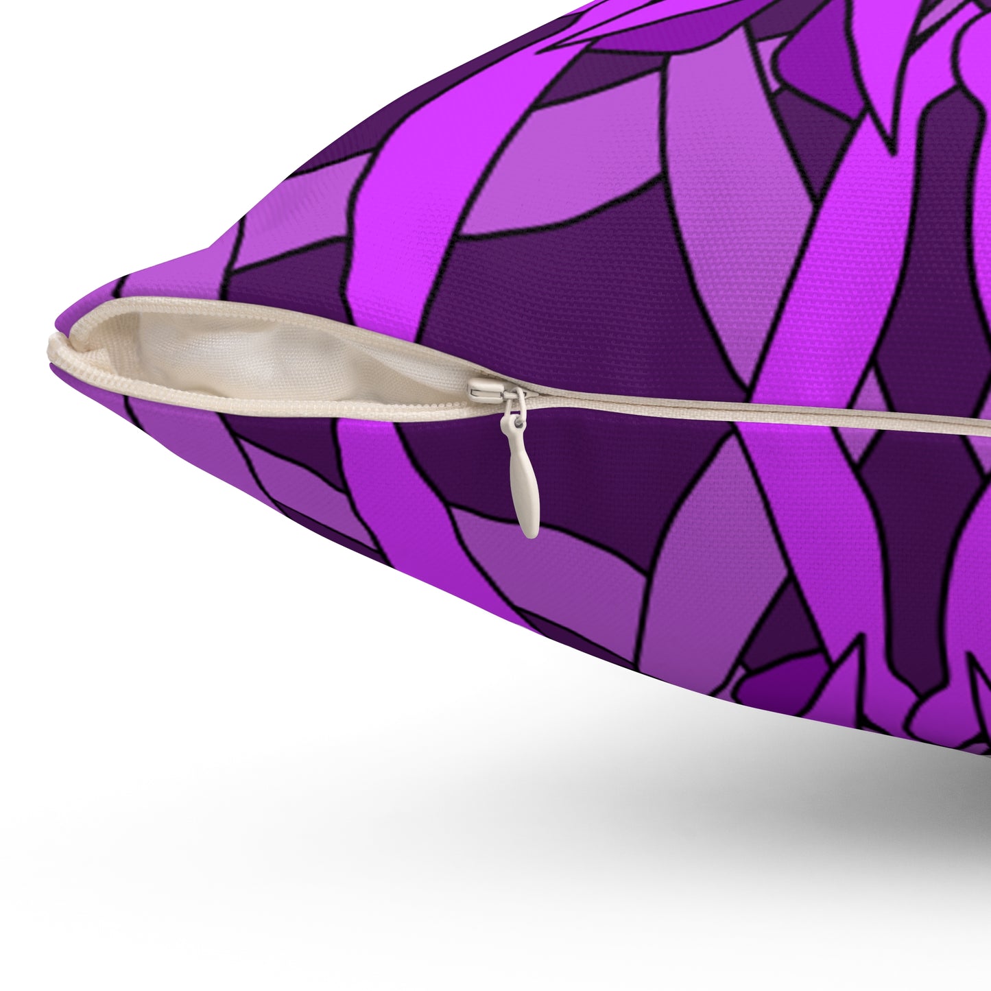 Spun Polyester Square Pillow