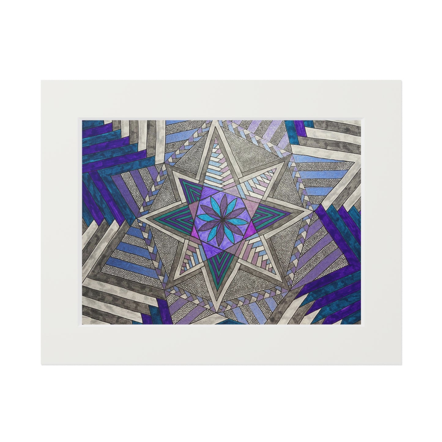 Fine Art Prints (Passepartout Paper Frame)