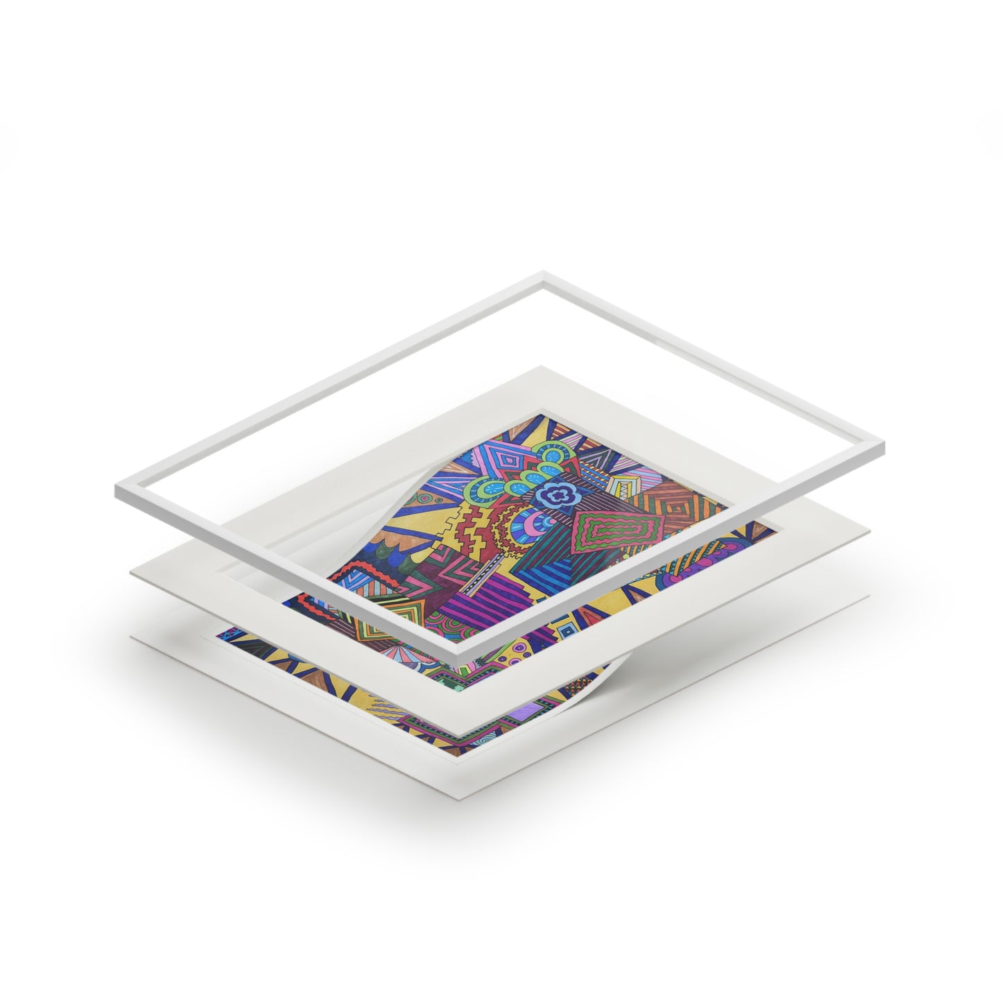 Fine Art Prints (Passepartout Paper Frame)