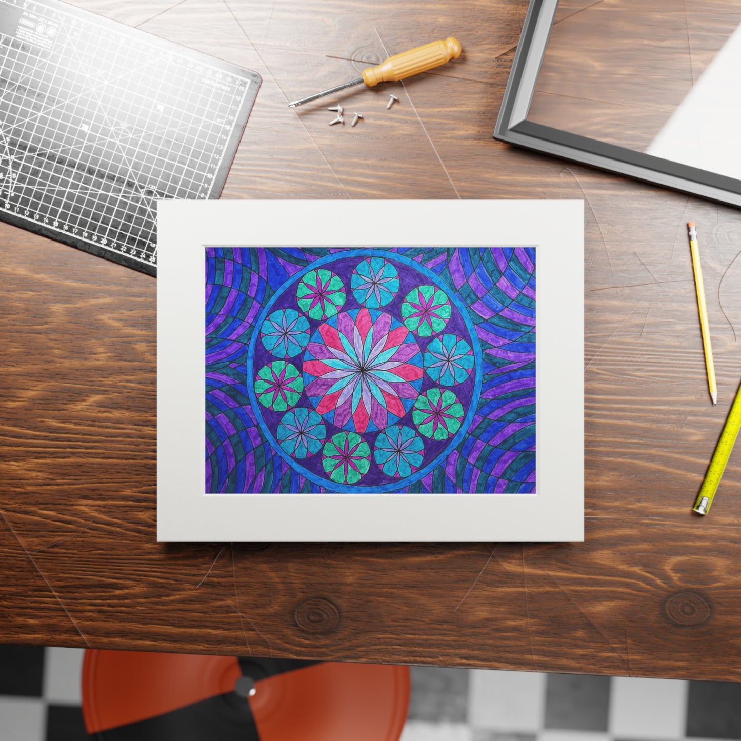 Fine Art Prints (Passepartout Paper Frame)