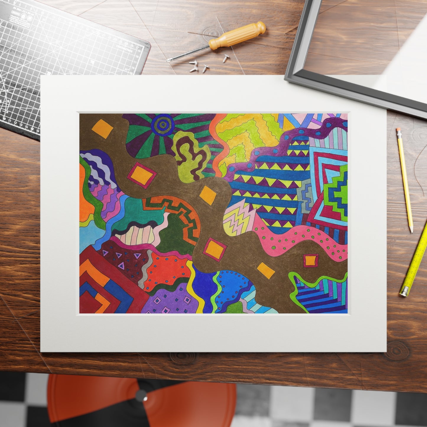 Fine Art Prints (Passepartout Paper Frame)