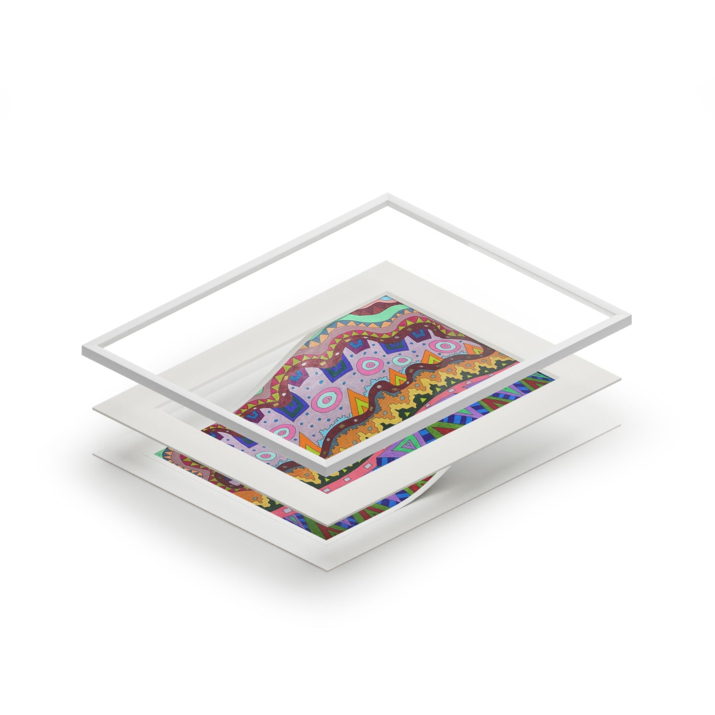 Fine Art Prints (Passepartout Paper Frame)