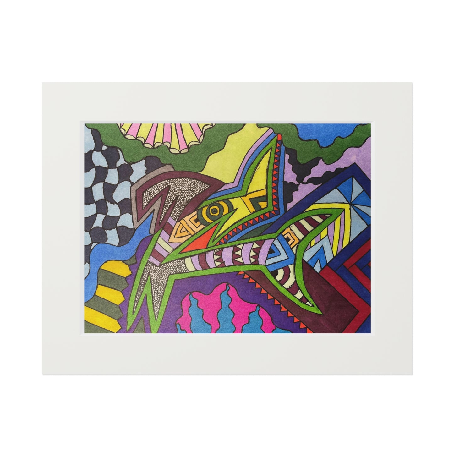 Fine Art Prints (Passepartout Paper Frame)