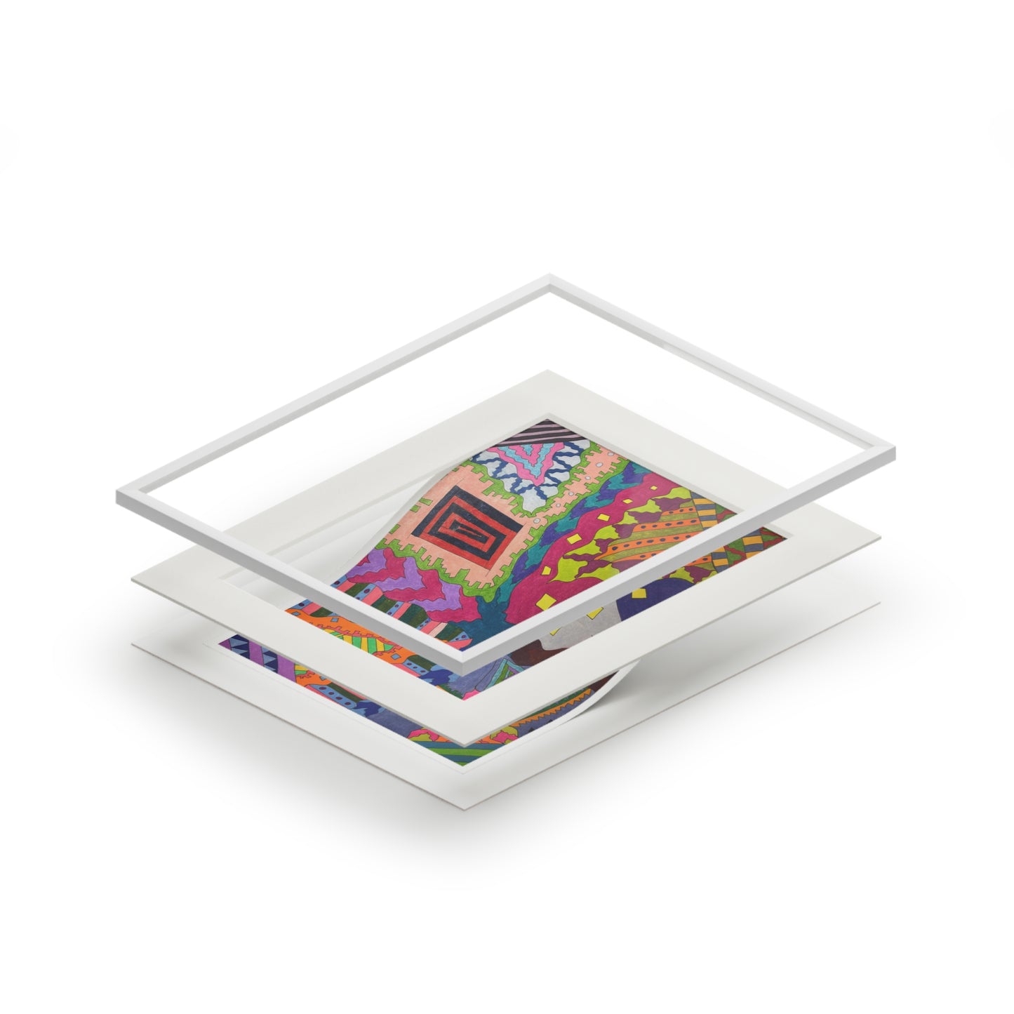 Fine Art Prints (Passepartout Paper Frame)