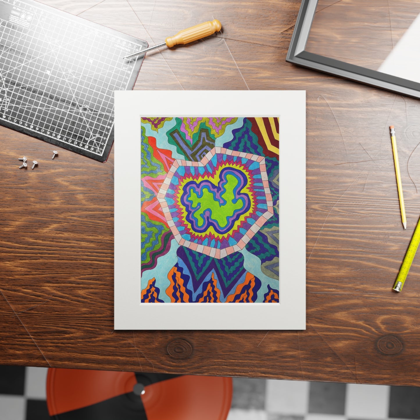 Fine Art Prints (Passepartout Paper Frame)