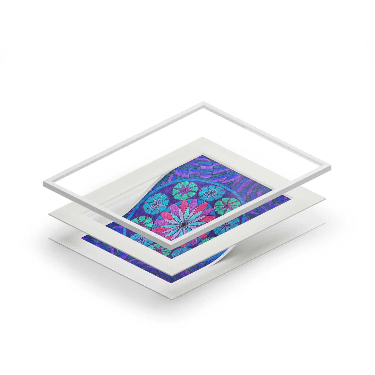 Fine Art Prints (Passepartout Paper Frame)