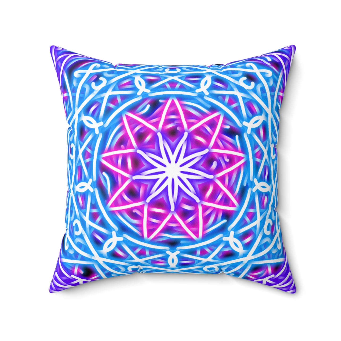 Spun Polyester Square Pillow