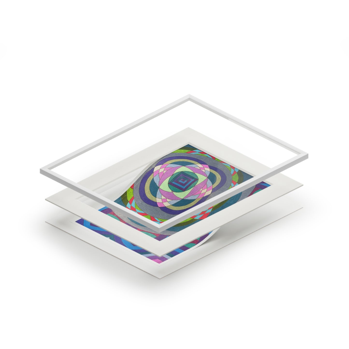 Fine Art Prints (Passepartout Paper Frame)