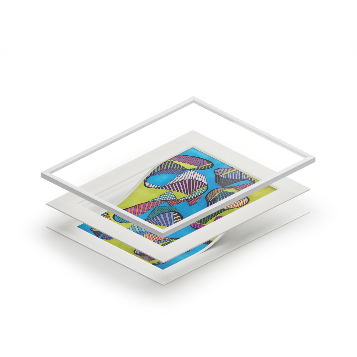 Fine Art Prints (Passepartout Paper Frame)